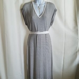 🌻Zara Striped Maxi Tshirt Dress🌻